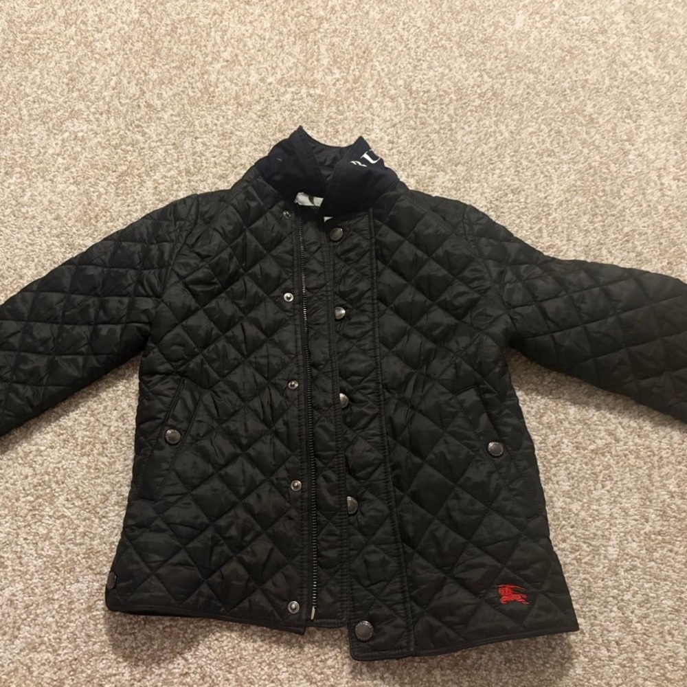 Burberry Black Quilted Puffer Jacket